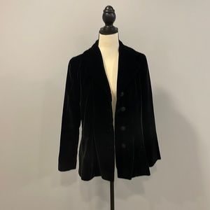 Vintage velvet blazer